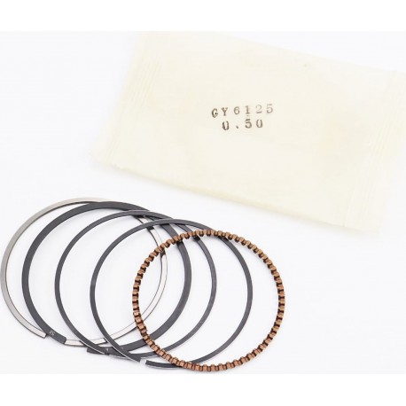 Кольца поршневые 125cc 52,4мм +0,50 Taiwan