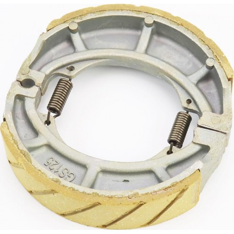 Тормозные колодки задние к-кт, 125мм (барабан, накладки с выборкой) 12", 13" Китай