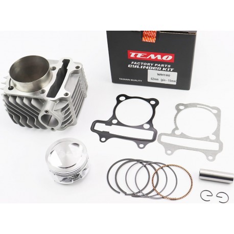 Циліндр к-кт (цпг) WH180 62мм (висота циліндра 69/90мм), (палець-15мм), (див. фото) розмірів), Тайвань TEMO