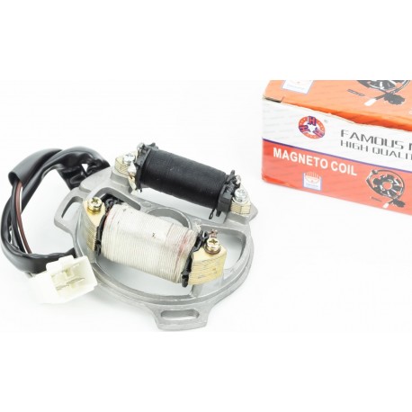 Статор магнето (генератора) (2 катушки разъём "папа 4") HAORUN