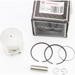 Поршень к-кт 50cc 41мм +1,00 (палець 10мм, H-42,5мм, h-14мм) Scooter-M