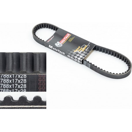 Ремінь 788x17, Тайвань Mototech