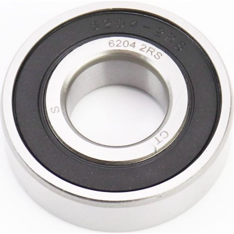 Подшипник 6204 2RS (20x47x14) коленвала Китай