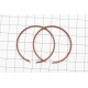 Кольца поршневые 65cc 43мм +0,25 KOSO