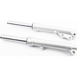 Вилка передняя (перья) лев., прав., к-кт 2шт 410мм Race2, серый Китай