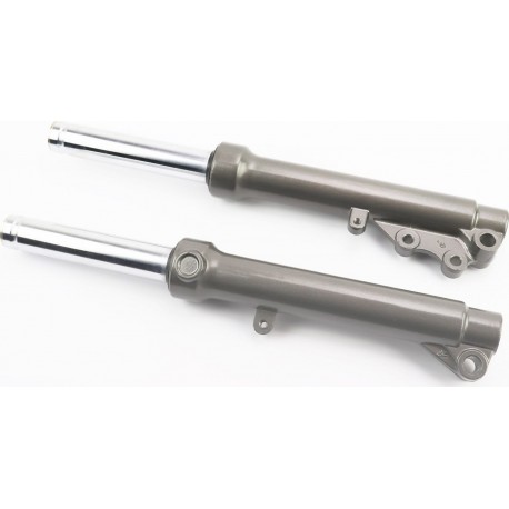 Вилка передня (перо) ліве, праве к-кт 2шт 405мм Race2, темно-сірі Китай