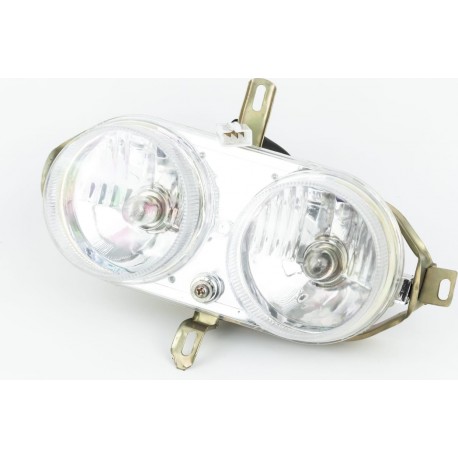 Фара передняя в сборе "двойная" Китай