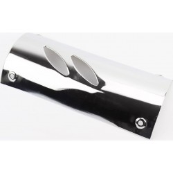 Накладка глушителя, хром (крепление на 4отв.) Китай