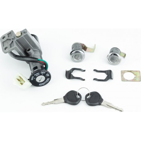 Замки к-кт (запалювання, сидіння, багажник) тип 2 Китай