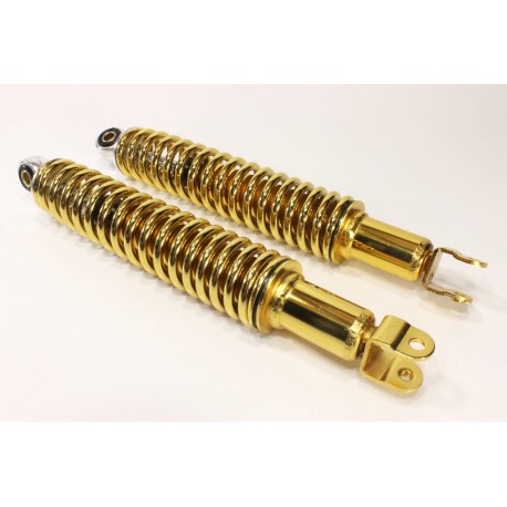 Амортизатор задний GY6/Honda-335мм*D-50мм (втулка 10мм / вилка 8мм), золотистый к-кт 2шт NAIDITE