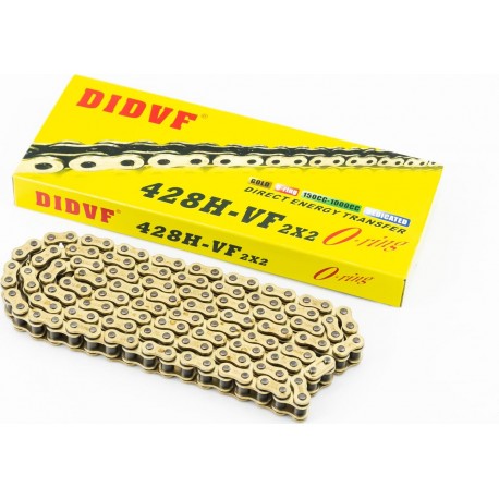 Цепь привода колеса 428HVOx136L GOLD (с сальниками) D.I.D.