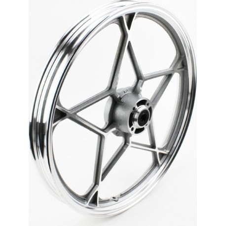 Диск колёсный передний литой "под диск" 18x1,6 Viper-125J, серый (ось 12мм) Китай