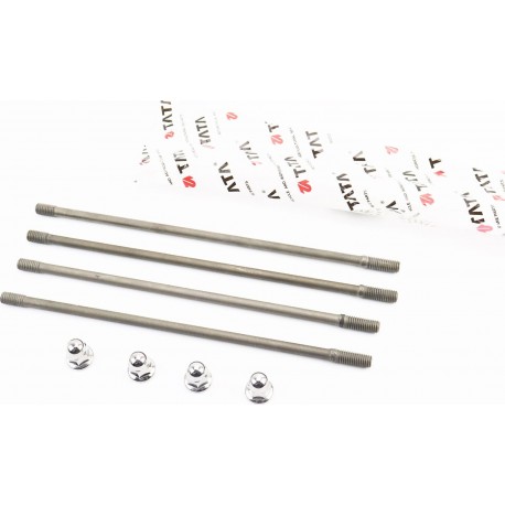 Шпилька циліндра к-кт 4шт (2шт-225мм 2шт-234мм)+гайки CB-200-250cc TATA