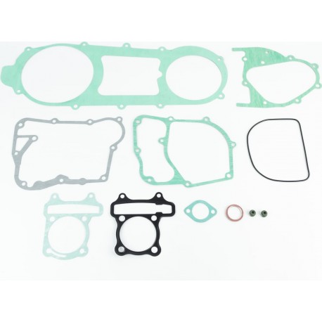 Прокладки двигателя 150cc-57,4мм, к-кт 11 деталей, длинный вариатор FDF