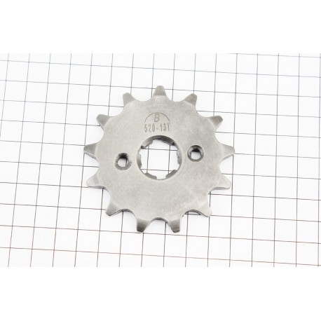 Зірка передня CG/CB-520H-13T (шліц 4мм) Loncin LX200GY-3, Оригінал Китай