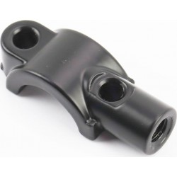 Кронштейн крепления цилиндра тормозного, d-22мм, или рычага тормозного к рулю с отверстием под зеркало, М8 Китай