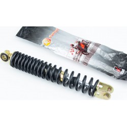 Амортизатор задній GY6/Honda-270мм*D-44мм (втулка 10мм / вилка 8мм), чорний Formula