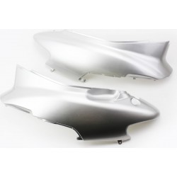 Honda DIO AF-34/35 Пластик-верхний боковой лев+прав к-кт 2шт, серый Китай