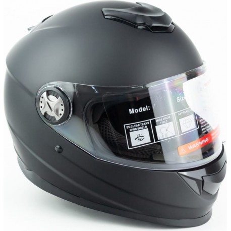 Шлем интеграл М65 М (57-58см), чёрный мат FORTE