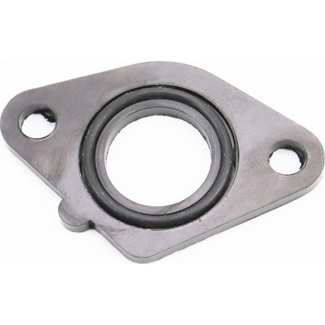 Прокладка патрубка карбюратора Honda DIO AF18/27 (пластмасс), d-18мм+манжет Китай