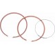 Кольца поршневые Honda DIO50 39мм+0,75 (замки внутренние) MSU