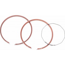 Кольца поршневые Honda DIO50 39мм+0,75 (замки внутренние) MSU