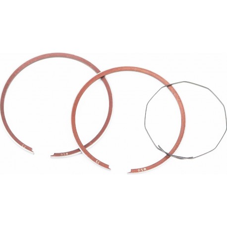 Кільця поршневі Honda DIO50 39мм +0,75 (замки внутрішні) MSU