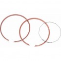 Кольца поршневые Honda DIO50 39мм+0,75 (замки внутренние) MSU