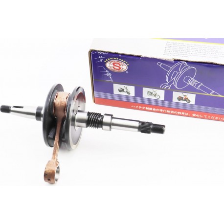 Колінвал Honda DIO AF34 (32,5мм), синя коробка SEE