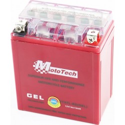 Аккумулятор 12V7Ah YTX7L-BS GEL (L113*W70*H132мм) "МОТО" Mototech