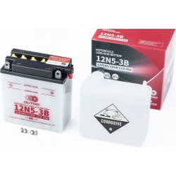 Акумулятор 12V5Ah 12N5-3B кислотний (L120*W60*H130мм) "Active" OUTDO
