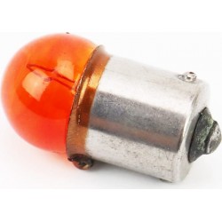 Лампа поворотника BA15S (с цоколем), оранжевая 12V/10W G18 Китай