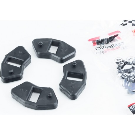 Демпферная резинка заднего спицованного колеса (к-кт 4шт), чёрные TMMP