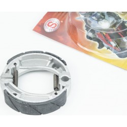 Тормозные колодки барабан Honda DIO 50 (пружины под углом), D-90мм, Тайвань SEE