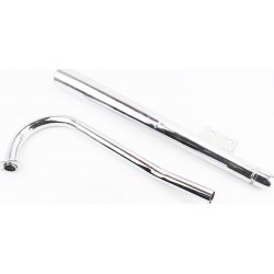 Глушитель с коленом Китай