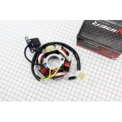 Статор магнето (генератора) (6 катушек разъем "мама 4+1") высота 31мм GX-Viper