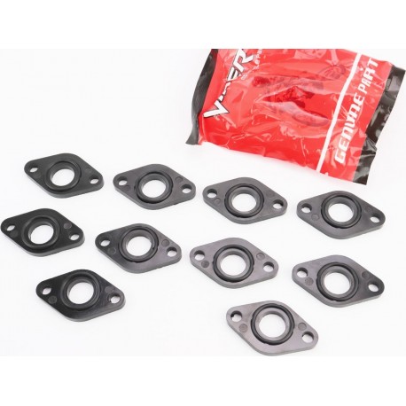 Прокладка патрубка карбюратора (пластмас)+манжет, к-кт 10шт Viper