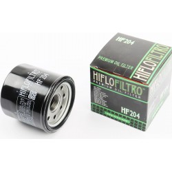 Фільтр оливний HF204 (M20x1,5) Honda CB/CBF 500/600/1000, Kawasaki ZX 600/636, Yamaha YZF-R1/R6 HIFLO