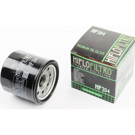 Фільтр оливний HF204 (M20x1,5) Honda CB/CBF 500/600/1000, Kawasaki ZX 600/636, Yamaha YZF-R1/R6 HIFLO