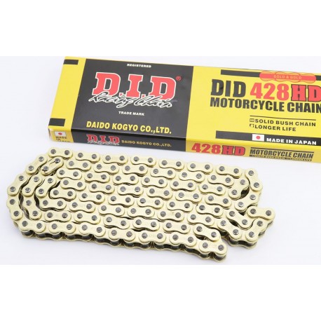 Цепь привода колеса 428Hx128L GOLD D.I.D.