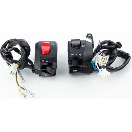 Блок кнопок на кермі лівий+правий (під трос дроселя), пара, LIFAN LF200-10S Китай