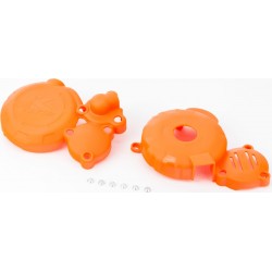 Захист бічних кришок двигуна к-кт (пластик) Profactory 300 (Zongshen CBS300 174MN), чорний Китай