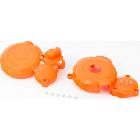 Захист бічних кришок двигуна к-кт (пластик) Profactory 300 (Zongshen CBS300 174MN), чорний Китай