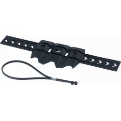 Защита глушителя универсальная (резиновая), чёрная Китай