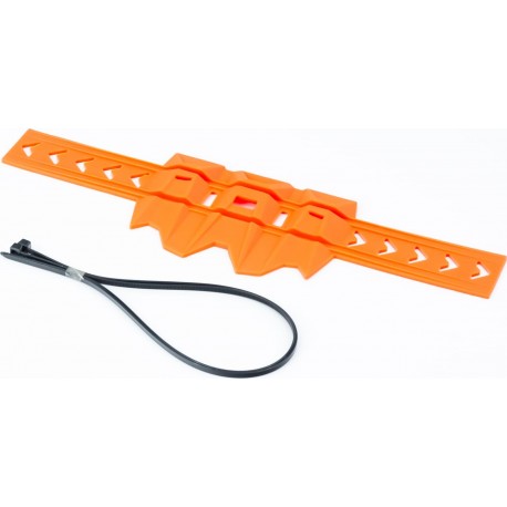 Защита глушителя универсальная (резиновая), оранжевая Китай