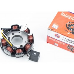 Статор магнето (генератора) Suzuki LET'S (6 катушек разъем "папа 5+1") HAORUN