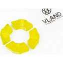Демпферная резинка заднего колеса (к-кт 4шт) "силикон, жёлтый" VLAND