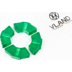 Демпферная резинка заднего колеса (к-кт 4шт) "силикон, зелёный" VLAND