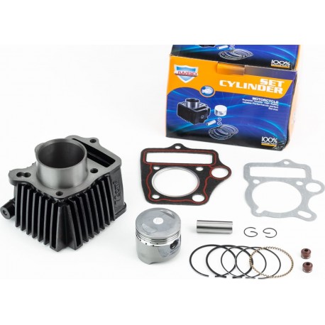 Цилиндр к-кт (цпг) 70cc-47мм (палец 13мм) "поршень с тефлоновым покрытием" JWBP