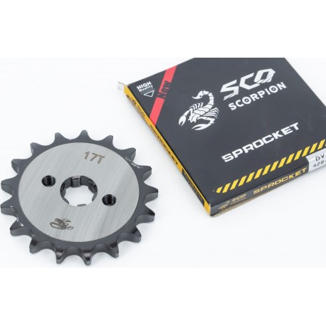 Звезда передняя JH-428H-17T "калёная" Scorpion